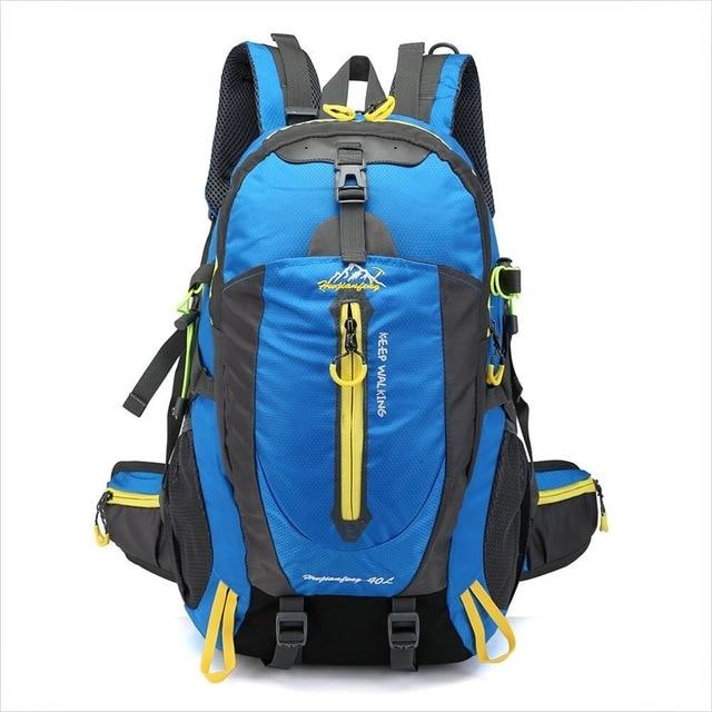 40l/60l Waterproof Outdoor Travel Backpack For Men And Women Hiking Backpack  Fishing Bicycle Portable