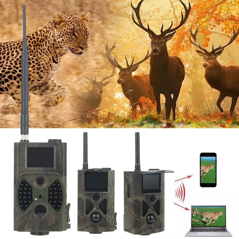 12MP 1080P Hunting Camera High Quality Hunting Camera Wildlife Cameras HC300M Digital IR Camera Scouting Infrared Video GPRS GSM