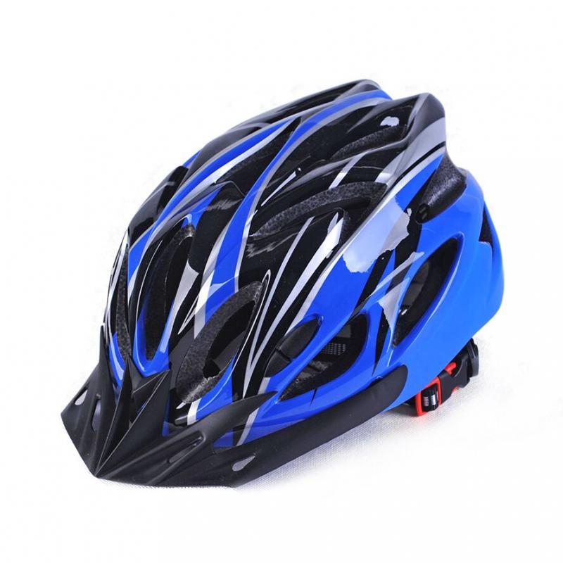 New Bicycle Helmets Matte Black Men Women Bike Mountain Road Bike Integrally Molded Cycling 9 Colors Adjustable Bike Helmets