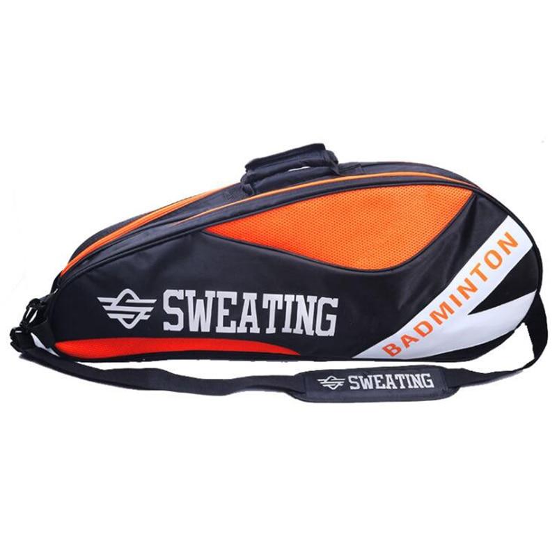 2021 Badminton Bag Backpack Tennis Racket Sack Tennis Tas Raqueta Bag Waterproof Big Capacity Sport Tennis Racket Cover men