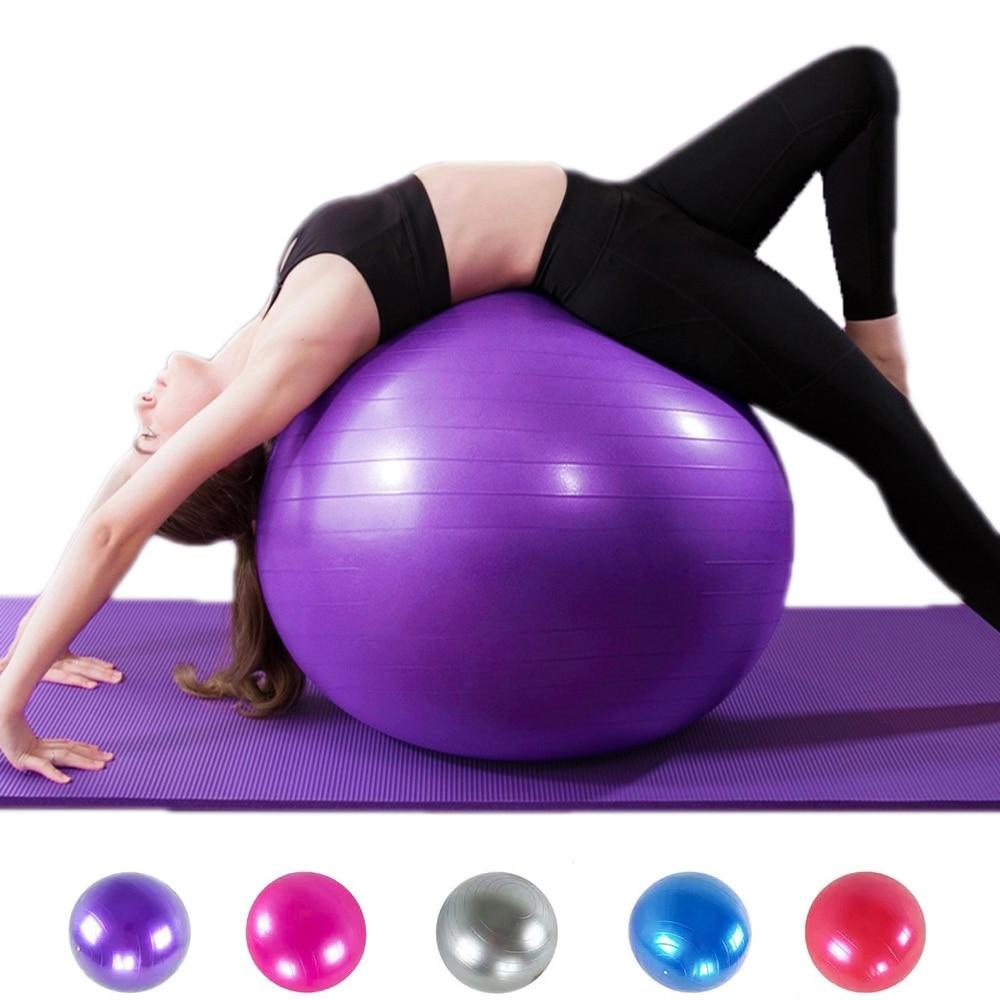 Exercise Ball Yoga Ball Chair with Quick Pump Stability Fitness Ball for Core Strength Training & Physical Therapy 55cm-85cm