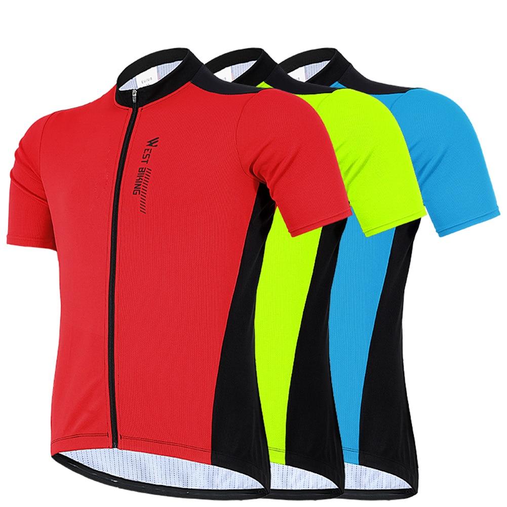 Summer Men's mtb Bike wear Breathable Cycling Sportwear Top Short-Sleeved Bike Riding Clothes Equipment Mountain Bicycle Clothes