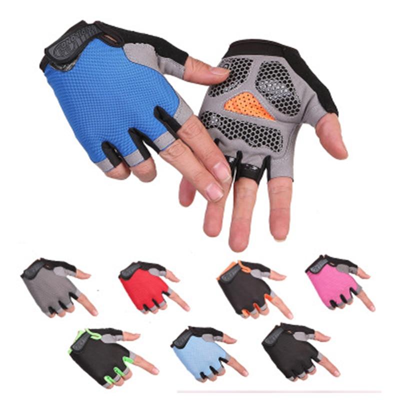 Sports Gym Anti Slip Gloves Women Men Training Exercise Weight Lifting 3D GEL Gloves Half Finger Body Workout  Fitness Glove