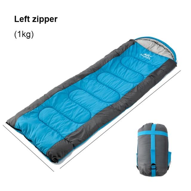 Mummy White Duck Down Thermal Single Sleeping Bag Winter Outdoor Camping Hiking Travel Bag Office Lunch Break Home Sleeping Bag