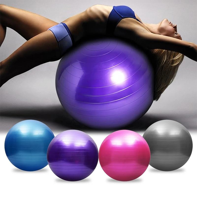 Big Yoga Ball 75cm Sport Swiss Ball Yoga Rhythmic Gymnastics Ball Withstand Voltage Environmental Protection 65cm Balance Ball