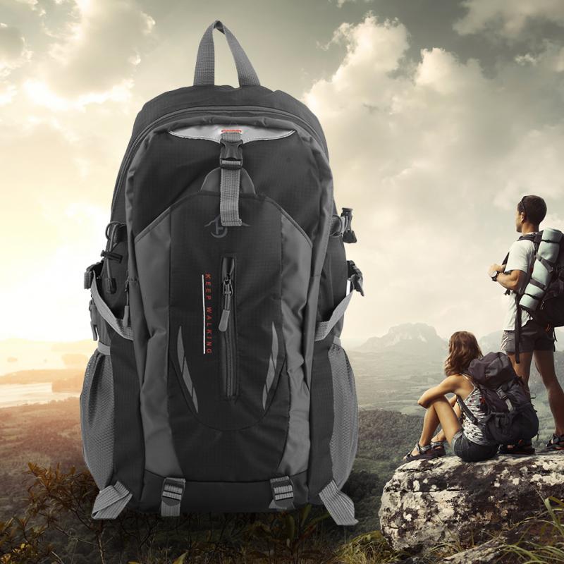 40L Unisex Waterproof Men Backpack Travel Pack Sports Bag Pack Outdoor Mountaineering Hiking Climbing Camping Backpack For Male