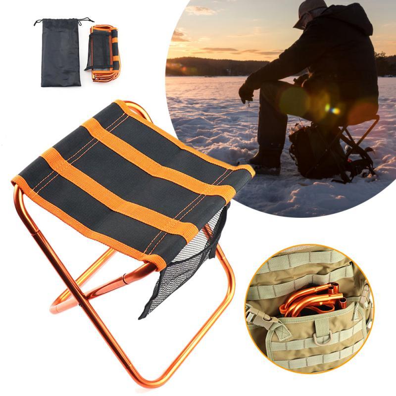 Portable Moon Chair Lightweight Chair Folding Extended Seat Aluminium Alloy Ultralight Detachable Office Home Camping Fishing