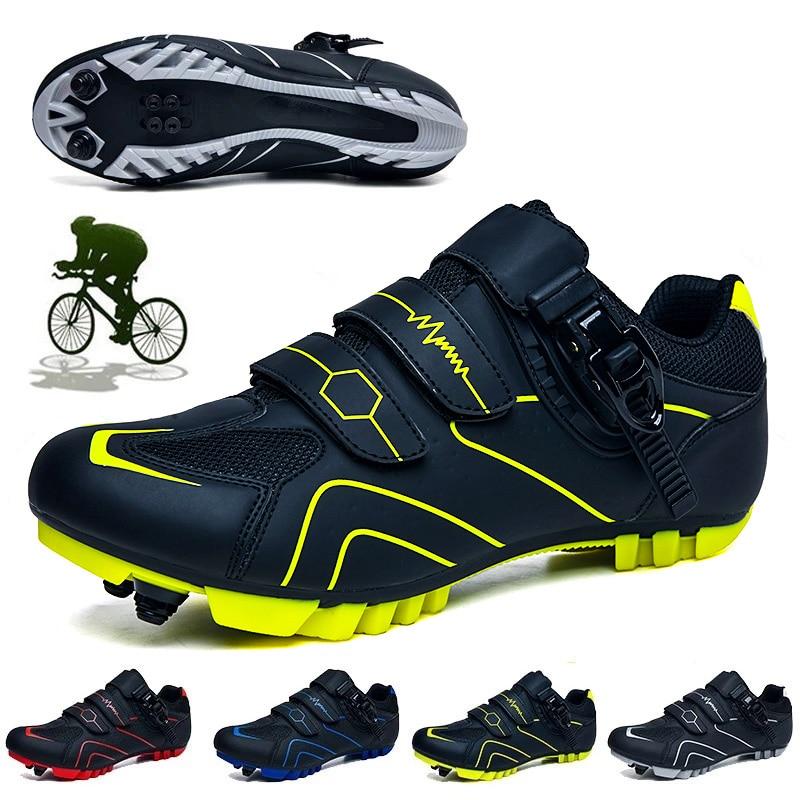 Professional Athletic Bicycle Shoes MTB Cycling Shoes Men Self-Locking Road Bike Shoes Sapatilha Ciclismo Women Cycling Sneakers