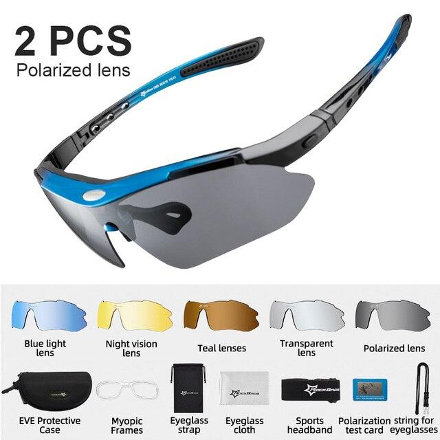 ROCKBROS Cycling Bicycle Sunglasses Polarized UV400 Glasses