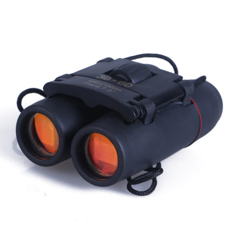 Outdoor Travel 30 X 60 HD Powerful Binoculars Professional Hunting Zoom Folding Day Night Telescope Hiking Camping Travel