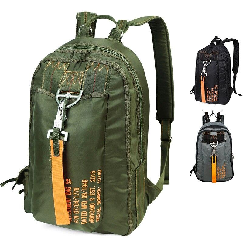 Air Force Parachute Buckles Rucksacks Nylon Tactical Backpack Deployment Bag Outdoor Military Rucksacks Travel Camping Backpacks