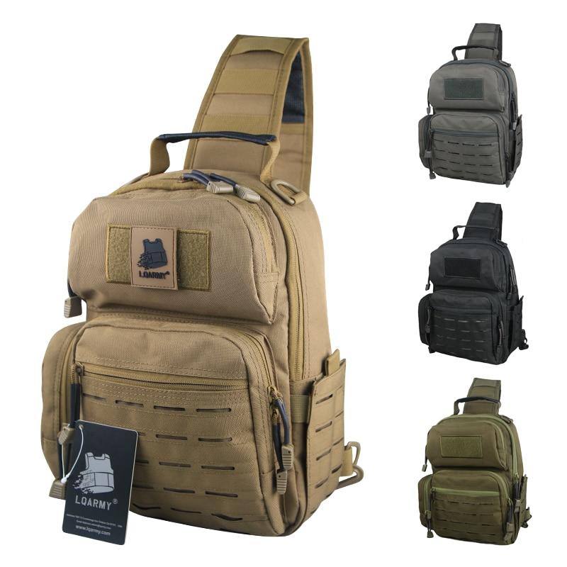 13 Inch Large Capacity Tactical Shoulder Bag Gun Holster Military Sling Bag Hunting Camping Chest Pack Outdoor Waist Bag